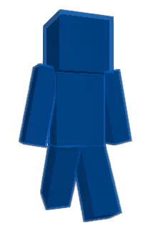 _just_a_blue_guy Minecraft avatar full body