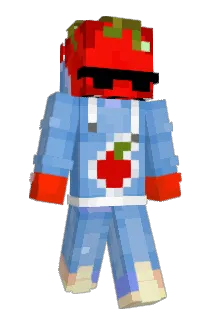 _red_Niko Minecraft avatar full body