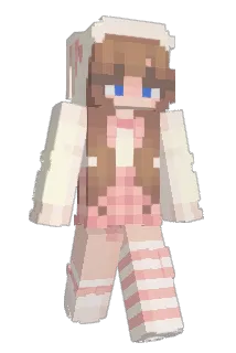 _xbunniee Minecraft avatar full body