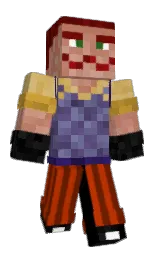grenadier and cedar wood finish Minecraft skin — Classic model — first worn by Happyspring001