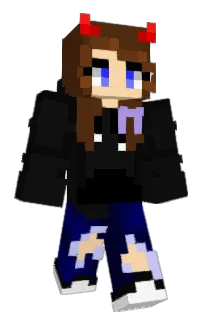 Front of itsDanica's skin