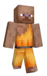 white and sandal Minecraft skin — Classic model — first worn by violentfanatic