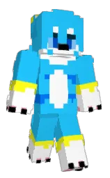 Luo_Xue1's Minecraft skin wearing the Pan cape