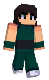 sherwood green and chardonnay Minecraft skin — Slim model — first worn by Lucafio