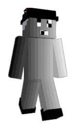black and emperor Minecraft skin — Slim model — first worn by coal201