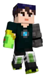 swamp and cod gray Minecraft skin — Classic model — first worn by Glitche33