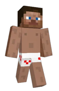 Front of Minecraft skin