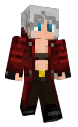 DrkDante's Minecraft skin wearing the Migrator cape