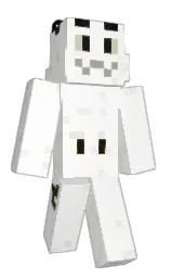 FloofyEzzy's Minecraft skin wearing the Aurora cape