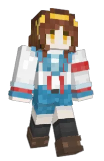 Front of Roootiee's skin