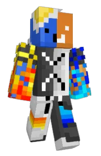 Front of Minecraft skin