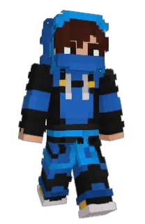Front of vantenn's skin