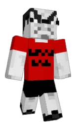 guardsman red and mercury Minecraft skin — Classic model — first worn by Checkit2