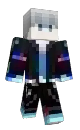 black and baltic sea Minecraft skin — Classic model