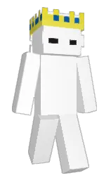 white and rose white Minecraft skin — Slim model — first worn by yeaBluue