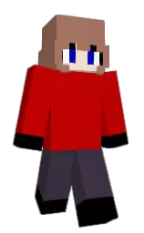 linen and guardsman red Minecraft skin — Slim model — first worn by ShortTripp9
