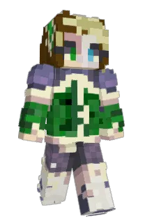 Front of haloveil's skin