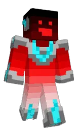 dove gray and silver Minecraft skin — Classic model — first worn by SojournerOne