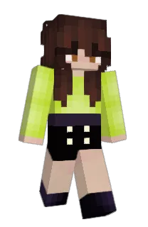 Front of luvbri's skin