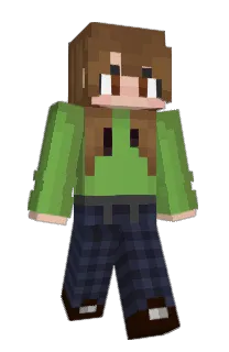 Front of KillaBelle's skin