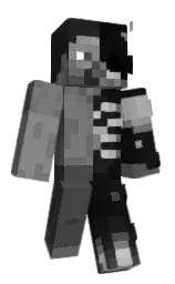 cod gray and boulder Minecraft skin — Classic model