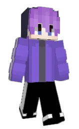 black and bright gray Minecraft skin — Slim model