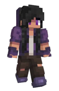 Front of AymaWolf's skin