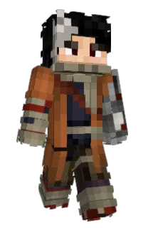 Front of Rekys's skin
