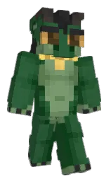 SoMagia's Minecraft skin wearing the Pan cape