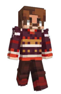 Front of Kixodic's skin