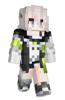 Front of Delulu's skin