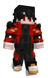 dark burgundy and totem pole Minecraft skin — Classic model