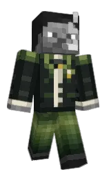 woodsmoke and heavy metal Minecraft skin — Slim model