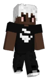 saddle and cod gray Minecraft skin — Classic model — first worn by JaqZeAlien