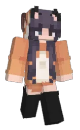 daisunemusic's Minecraft skin wearing the Aurora cape