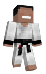 sandal and cod gray Minecraft skin — Classic model