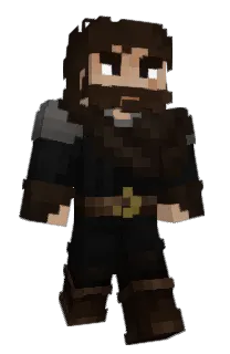 Front of Kaktaros's skin