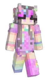 Rosalind04's Minecraft skin wearing the Pan cape