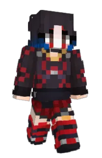 Front of ShockHub's skin