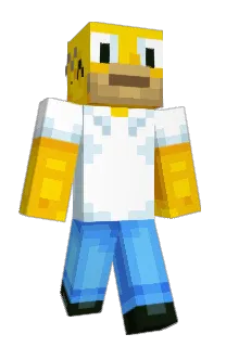Front of Minecraft skin