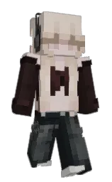 cocoa brown and bison hide Minecraft skin — Slim model — first worn by Valvertine