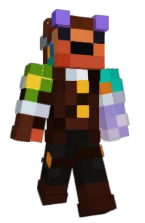 Front of MinePortal's skin