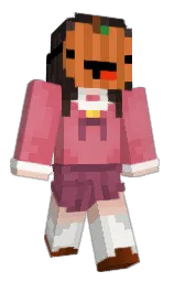 cocoa brown and chestnut rose Minecraft skin — Classic model — first worn by mateusgameplay66