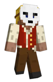 Front of pandako's skin