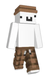 Front of monkehappy's skin