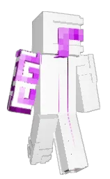 white and alto Minecraft skin — Classic model — first worn by Harley1928