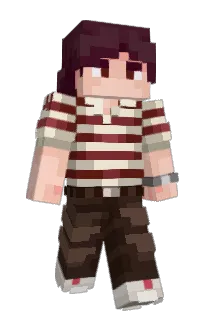 Front of MillyDev's skin