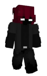 cod gray and black Minecraft skin — Slim model — first worn by kashigamer