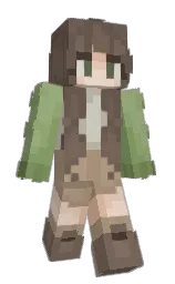 Slim Minecraft skin