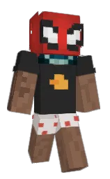 mine shaft and leather Minecraft skin — Classic model — first worn by FloppaMontana